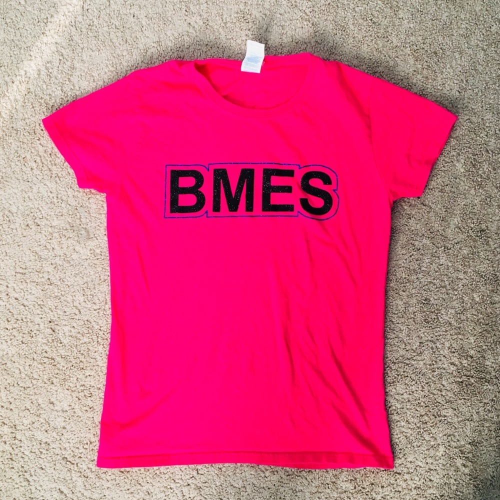 Hot pink BMS Tee